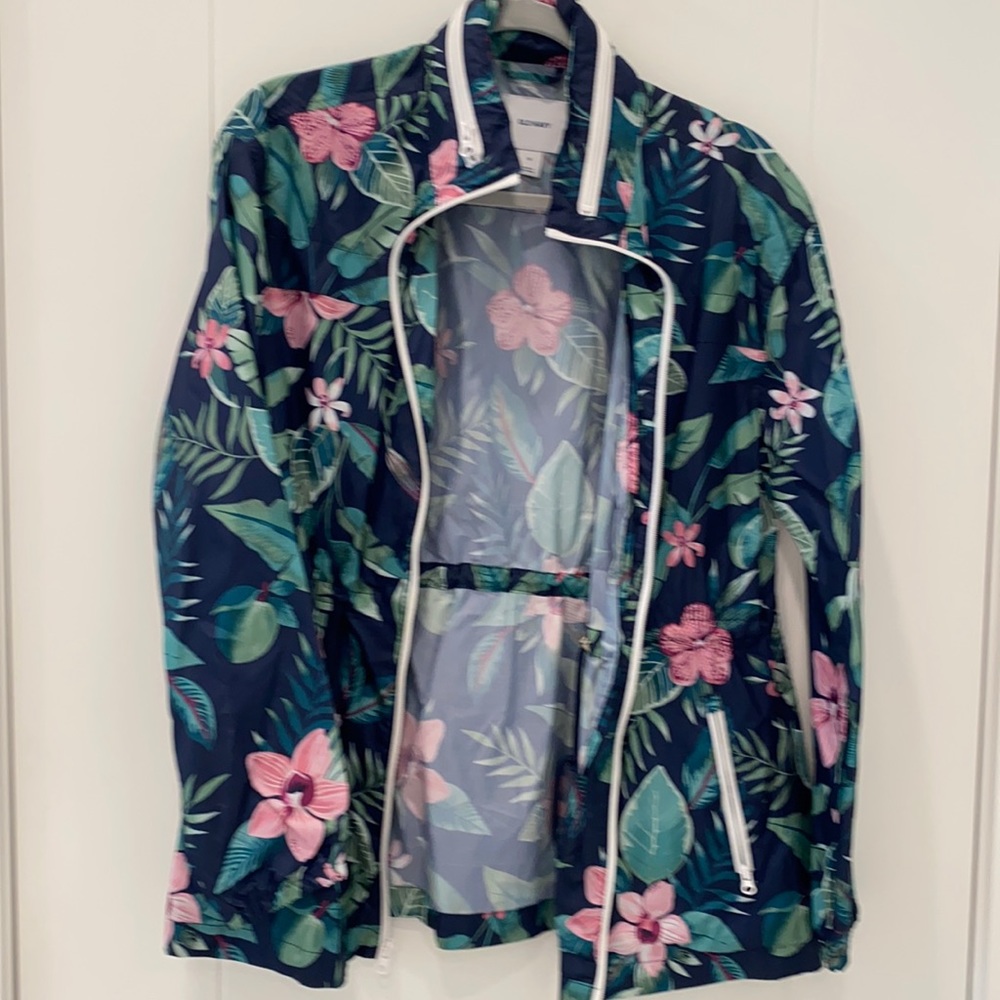 Old Navy Rain jacket with hoodie